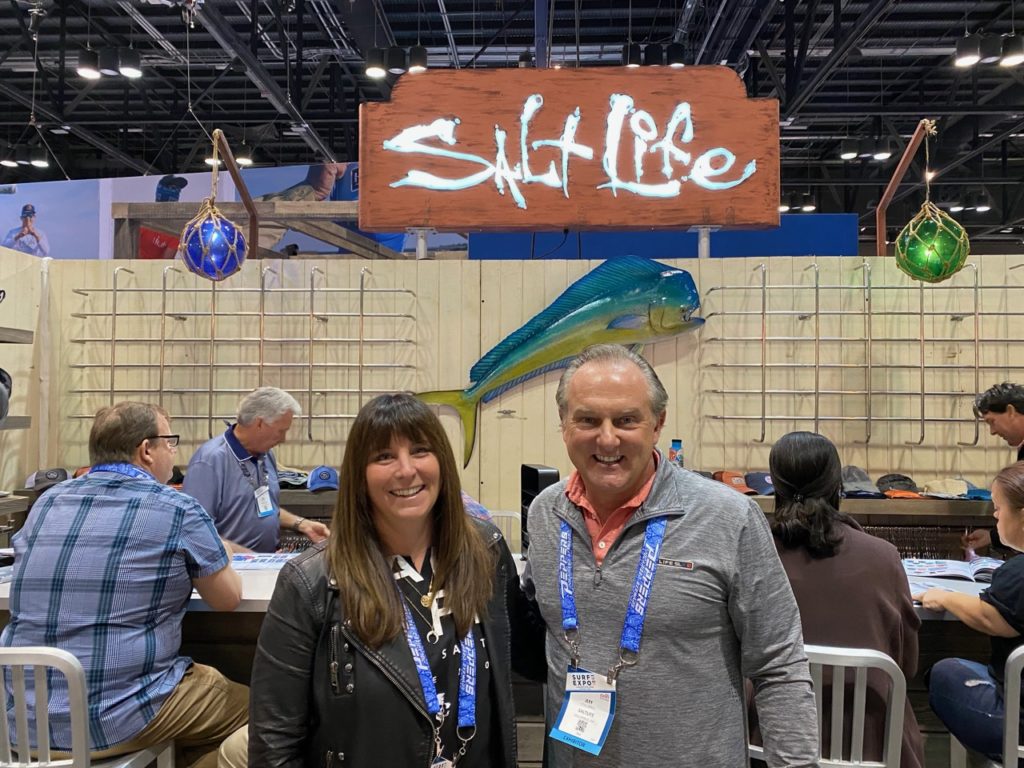 Kristin Wallace and Jeff Stillwell of Salt Life