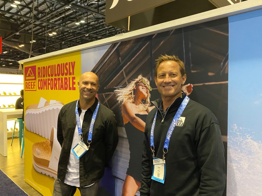 Mike Jensen and Mike Matey of Reef
