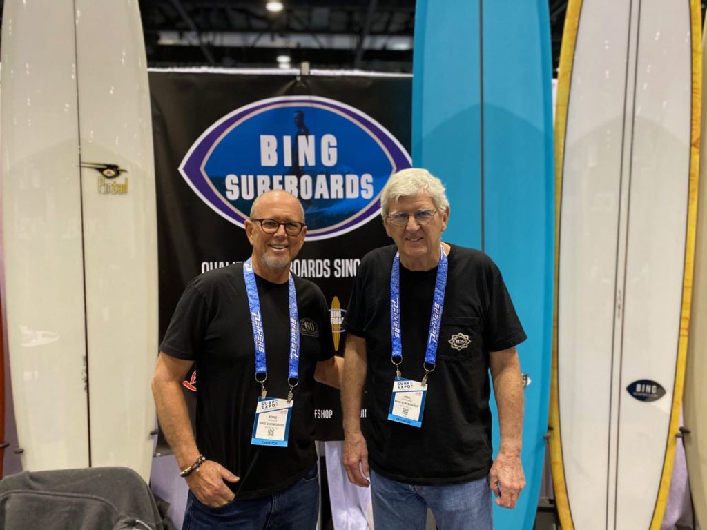 Royce Cansler and Bing Copeland of Bing Surfboards