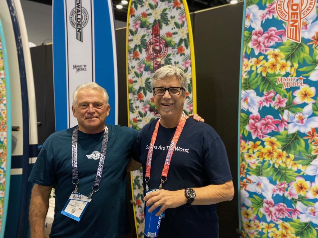 Steve Walden with John Vance of SurfTech