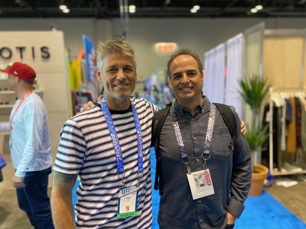 Steve Ward with George Karamitos of Maui Nix