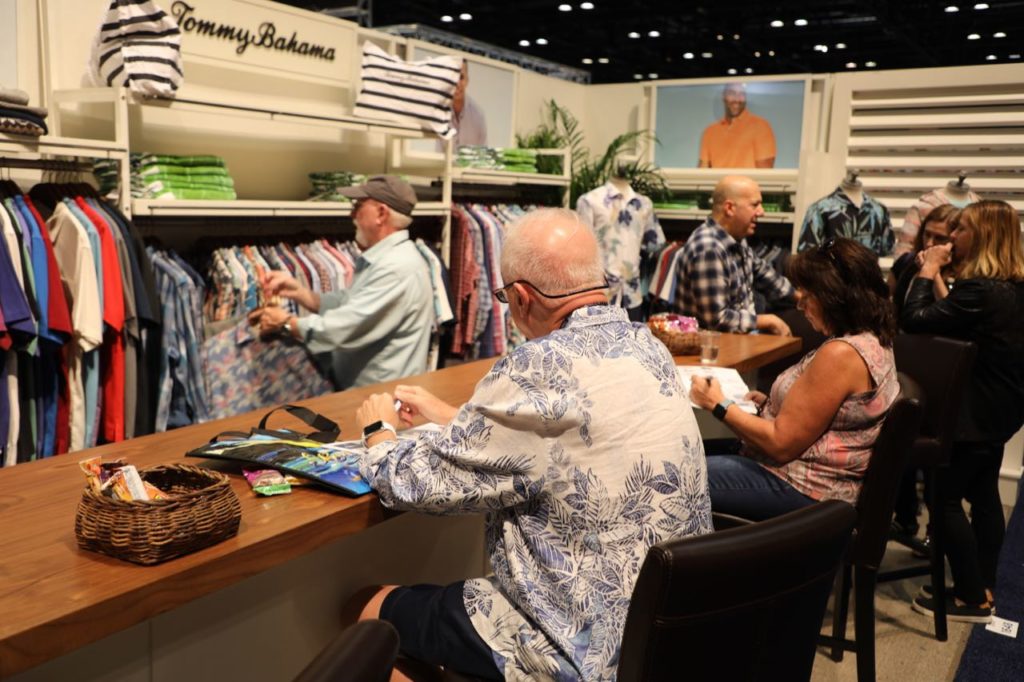 A showing at Tommy Bahama