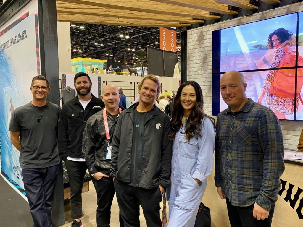Team Billabong: Mark Weber, Mike Wallace, Shannan North, Evan Slater, Megan Onstott, Jason Shelton