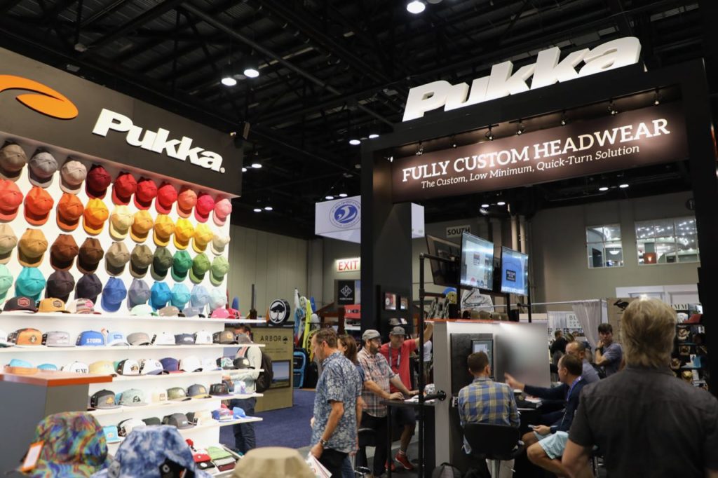 The Pukka booth is always busy