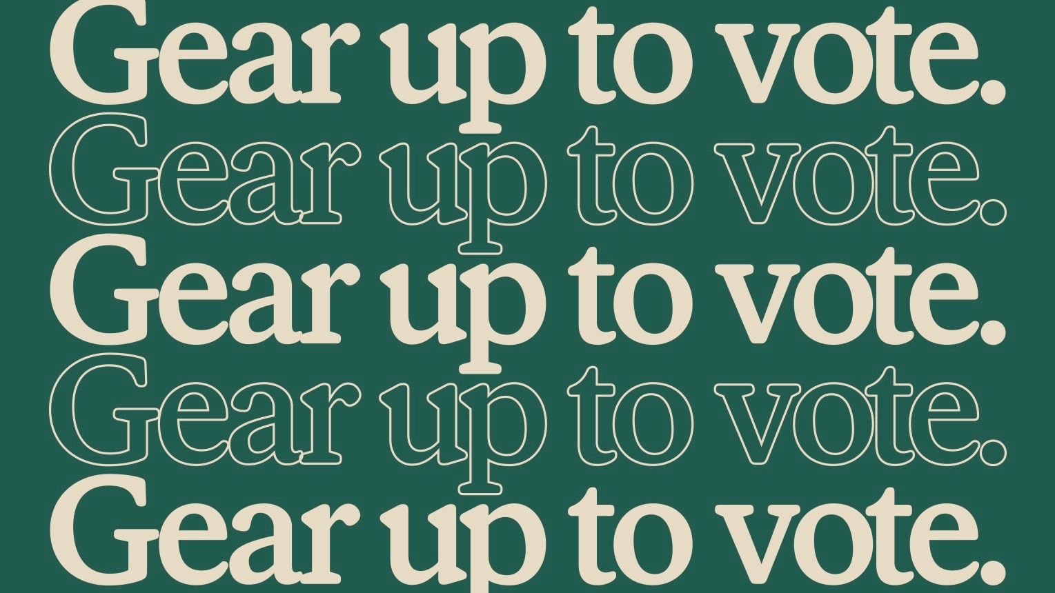 REI Gear up to vote Hero 2280x860