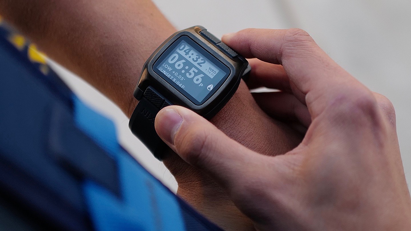 Nixon High Tide on wrist