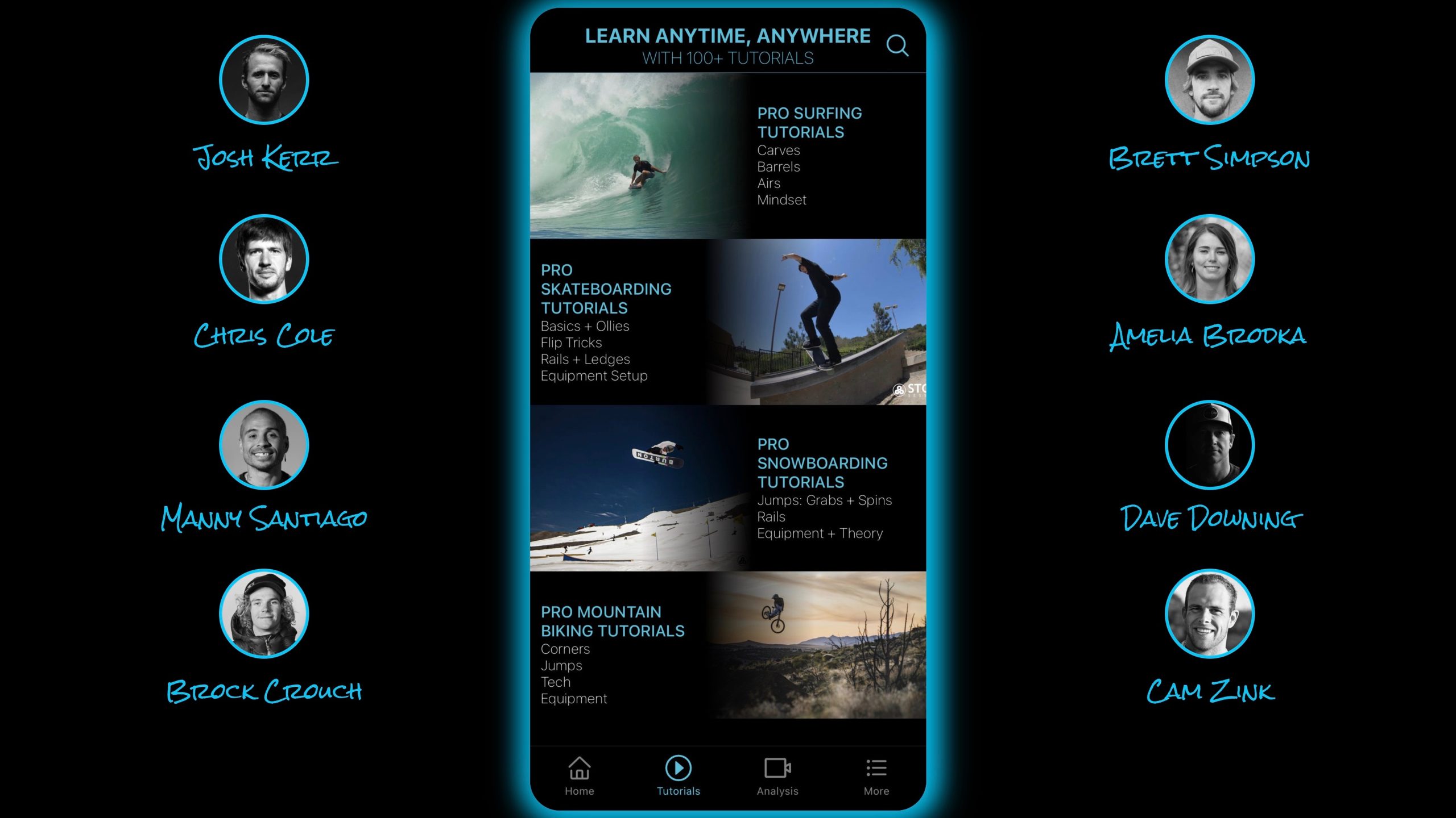 1. Stomp Sessions mobile app main