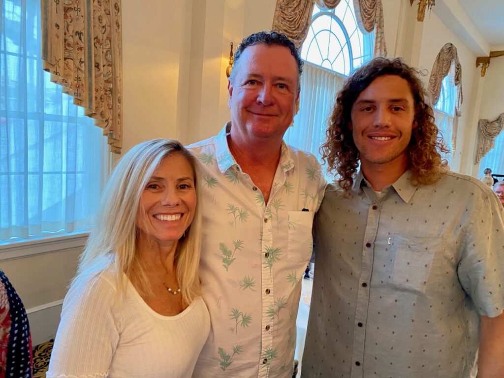 Tracy Heritage Hennessy, Jim Hennessy and Cory Hennessy of Heritage Surf & Sport