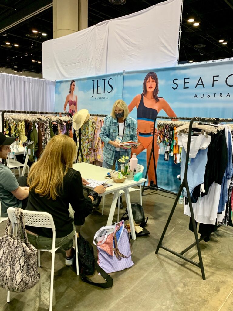 A line showing at Seafolly - Photo by SES