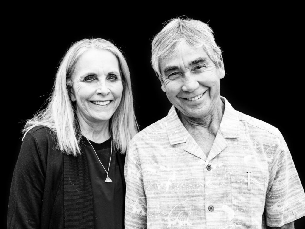 Toni and Gerry Lopez - Photo by Todd Glaser courtesy of Patagonia