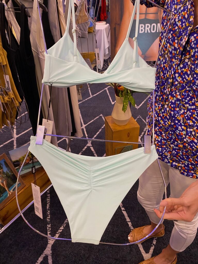 The Bromelia "Bonito" bikini from the back
