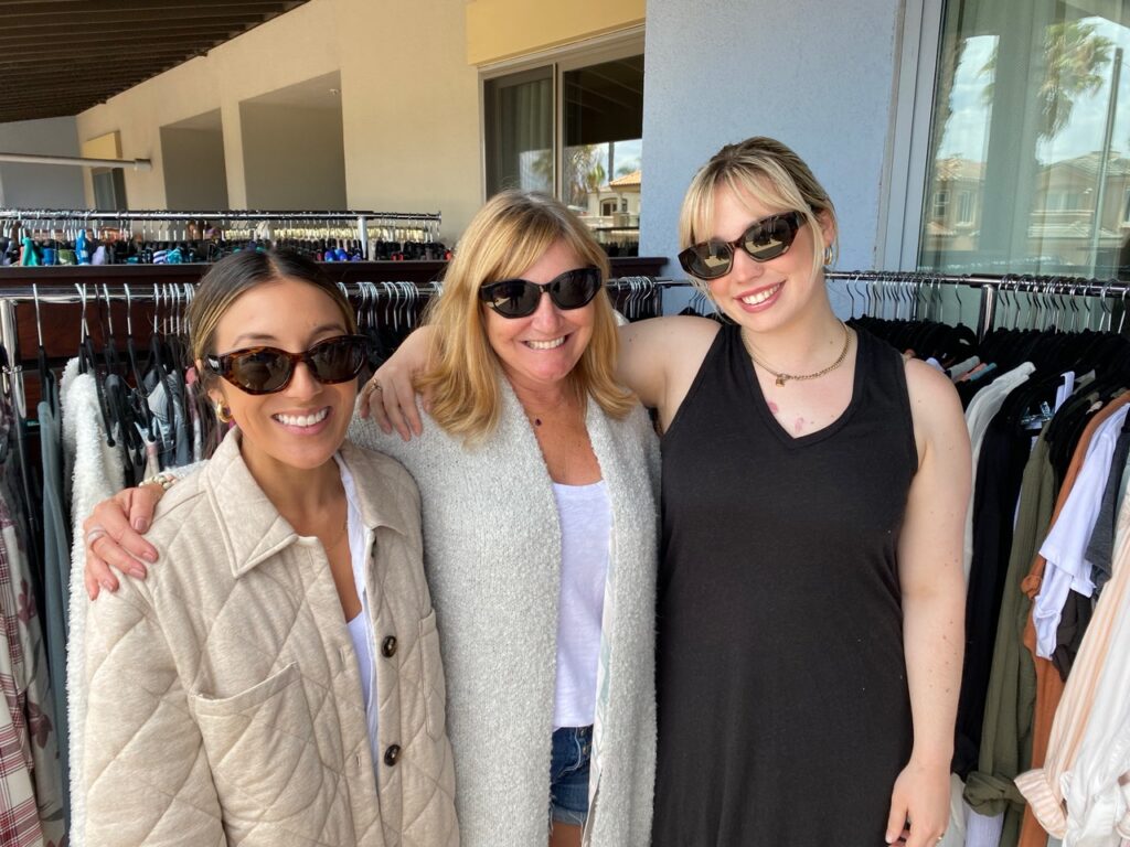 Kylie Yoshida, Angi Hart and Bree Saenz who represent Z Supply and I-Sea