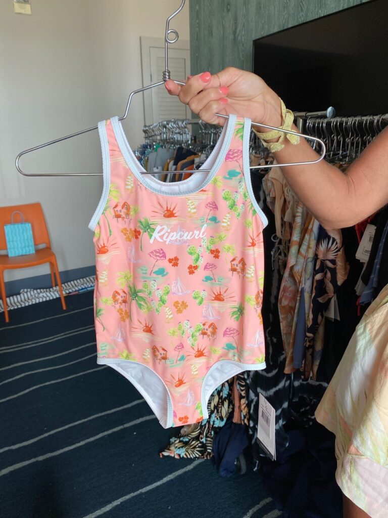 Rip Curl has moved into little girls