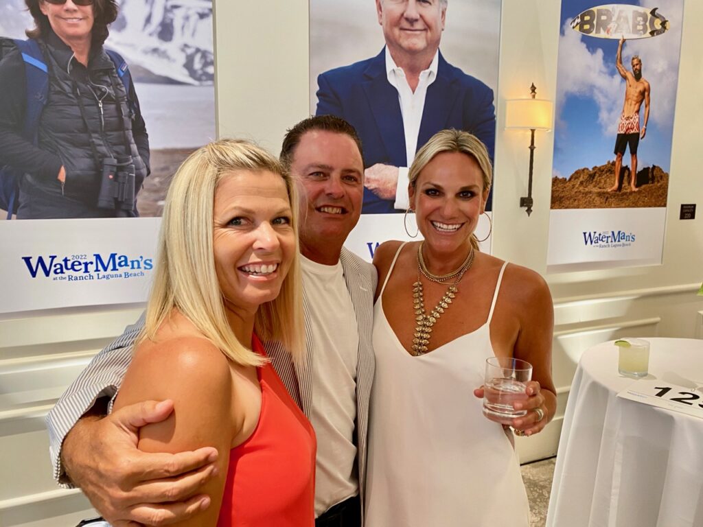 Kris Graff with husband Bob Graff of Wasserman and Carrie Piccolini of O'Neill
