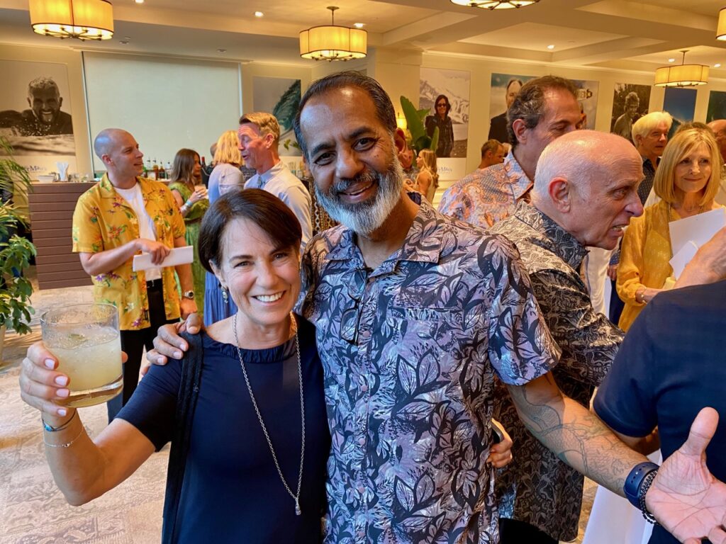 Debbie Naude and SIMA Executive Director Vipe Desai