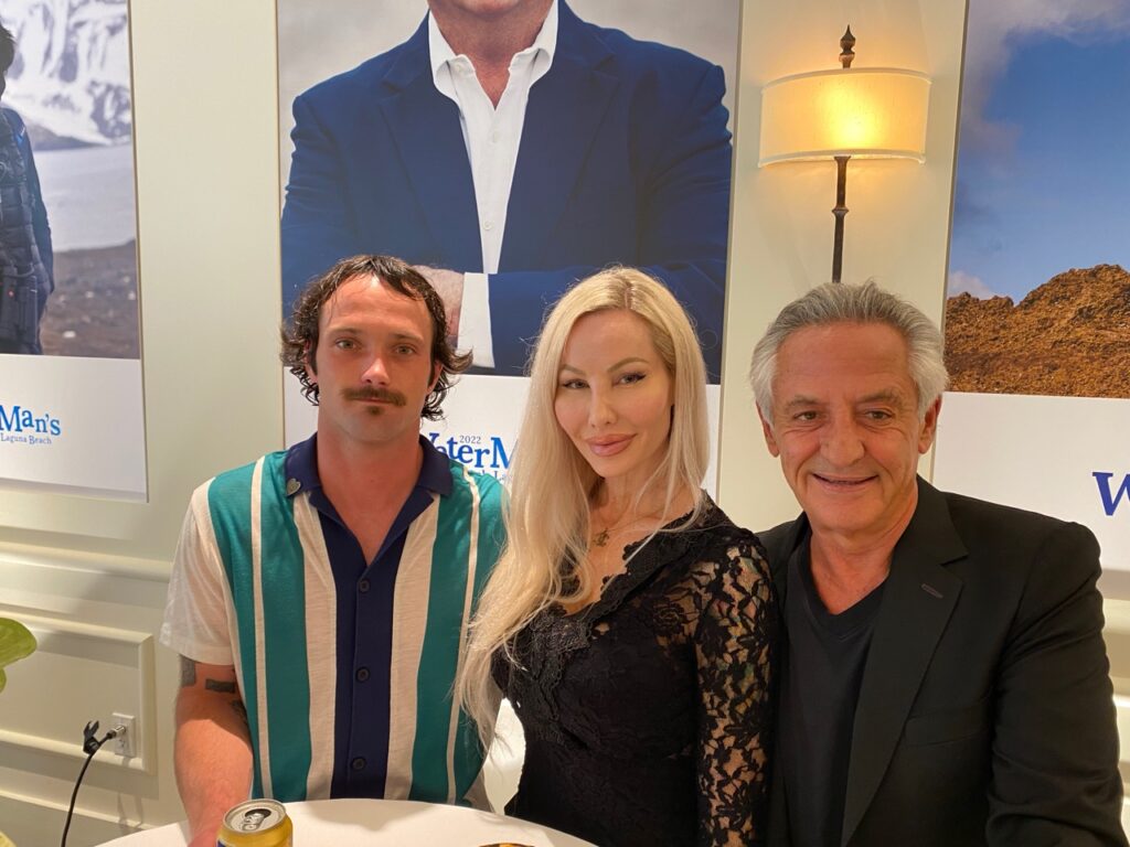 Devon Cooper, Alexis Rae, and Lost's Joel Cooper, who co-founded Gotcha with Michael Tomson and was his best friend