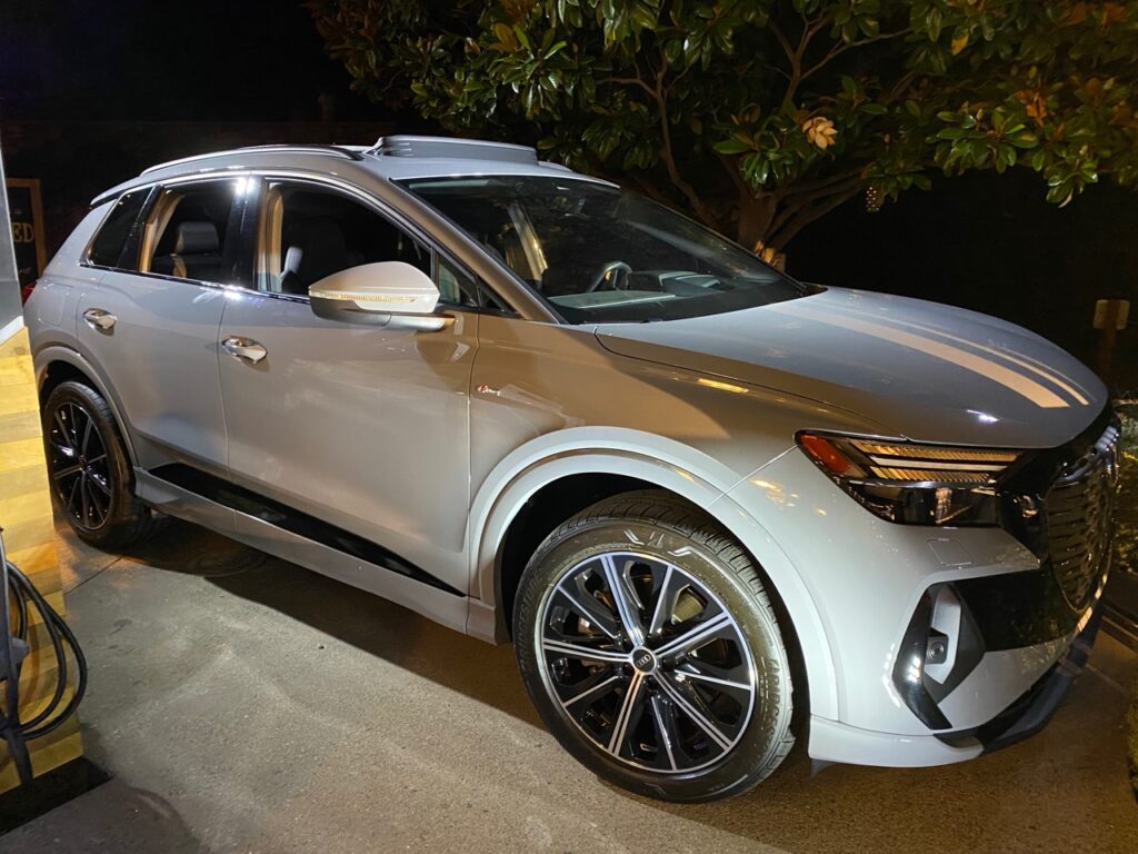 The fully electric Audi Q4 e-tron GT sold for $72K