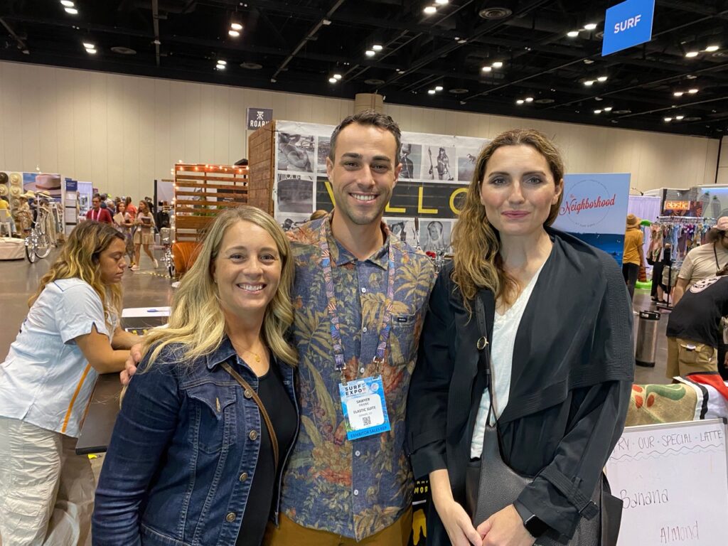 Marisa Nicholson of OR, Sawyer Frank of Elastic and Krista Moore of OR