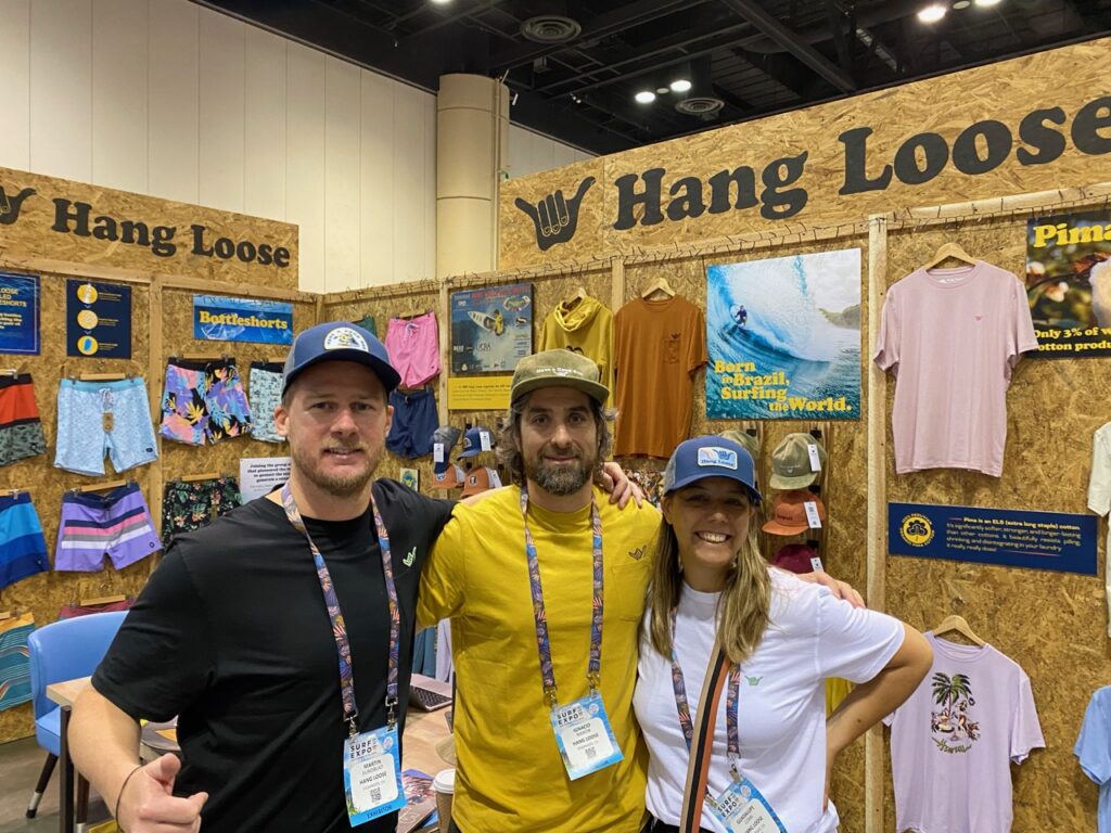 Martin Sundblad, Ignacio Nahon, and Guadalupe Corbi of Hang Loose