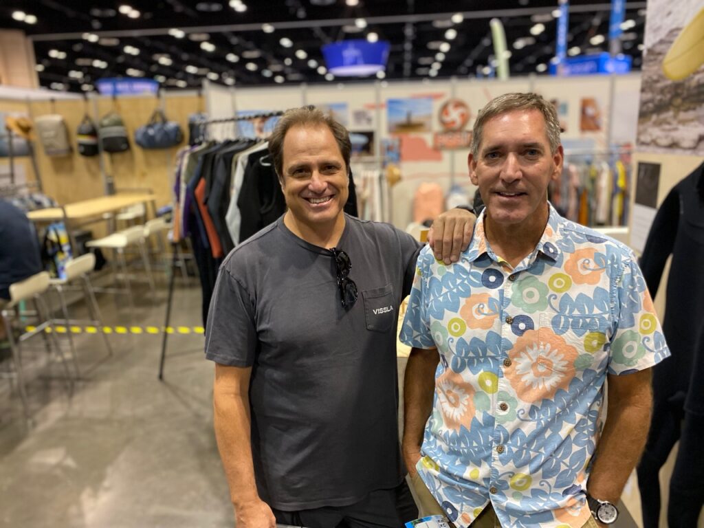 Dimitri Kjos and Richard Sanders of Vissla
