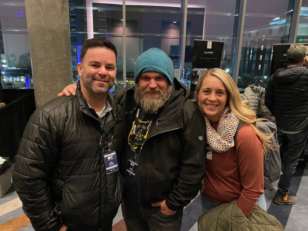 Team OR: Paul Dillman, Dave Nielson and Marisa Nicholson