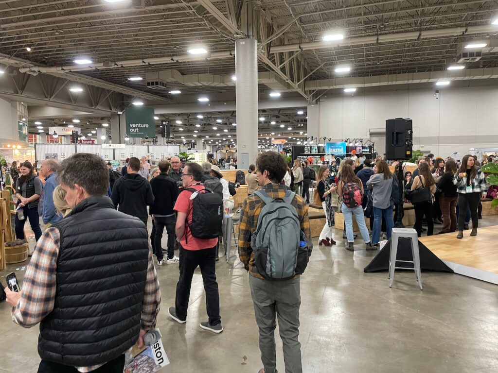 The busy Venture Out section