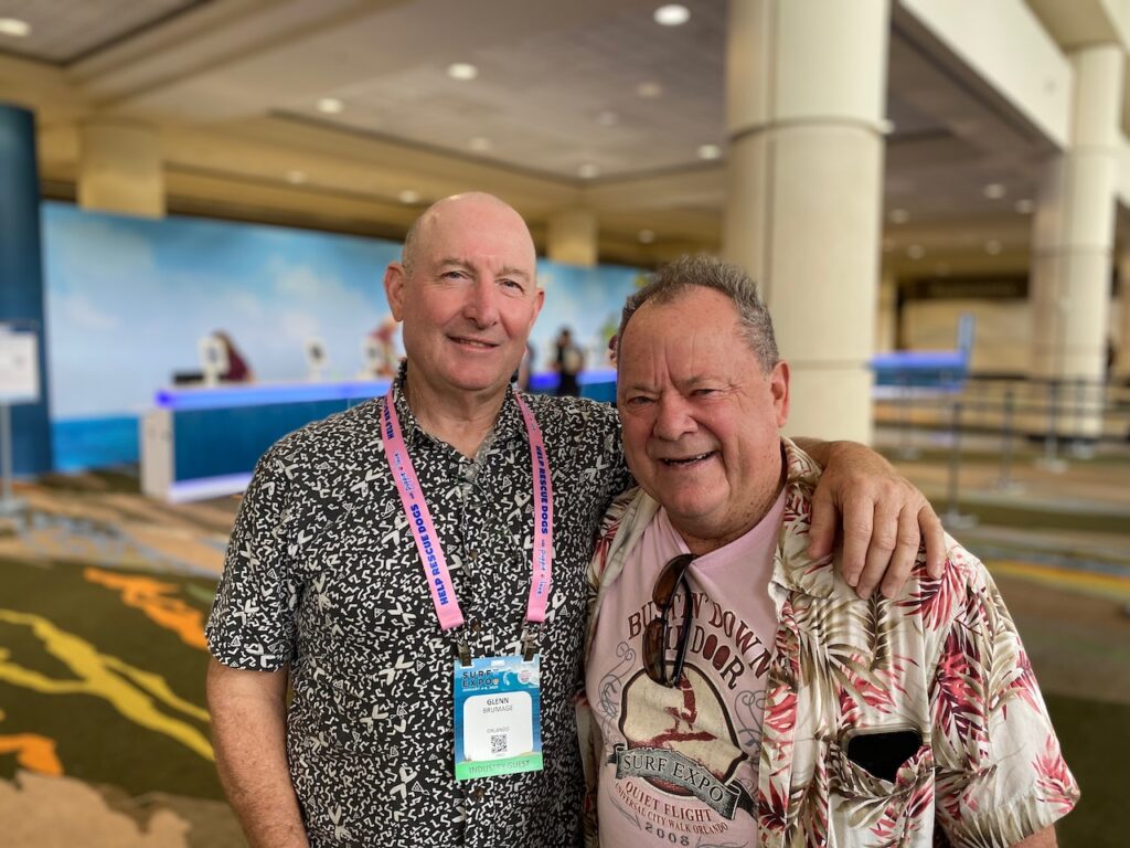 Glenn Brumage and Peter Townend