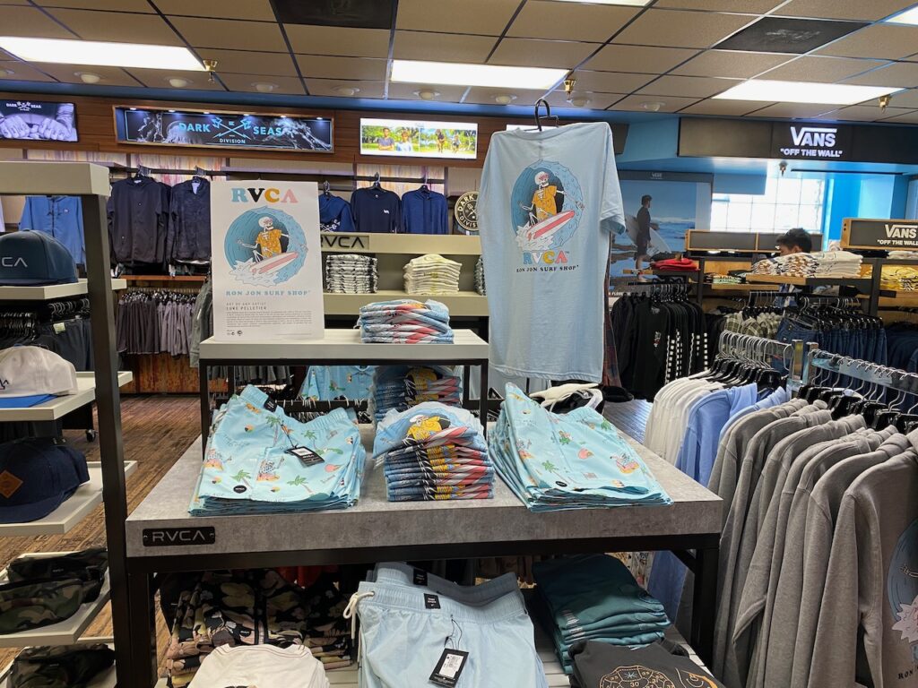 RVCA is becoming an important brand for the store