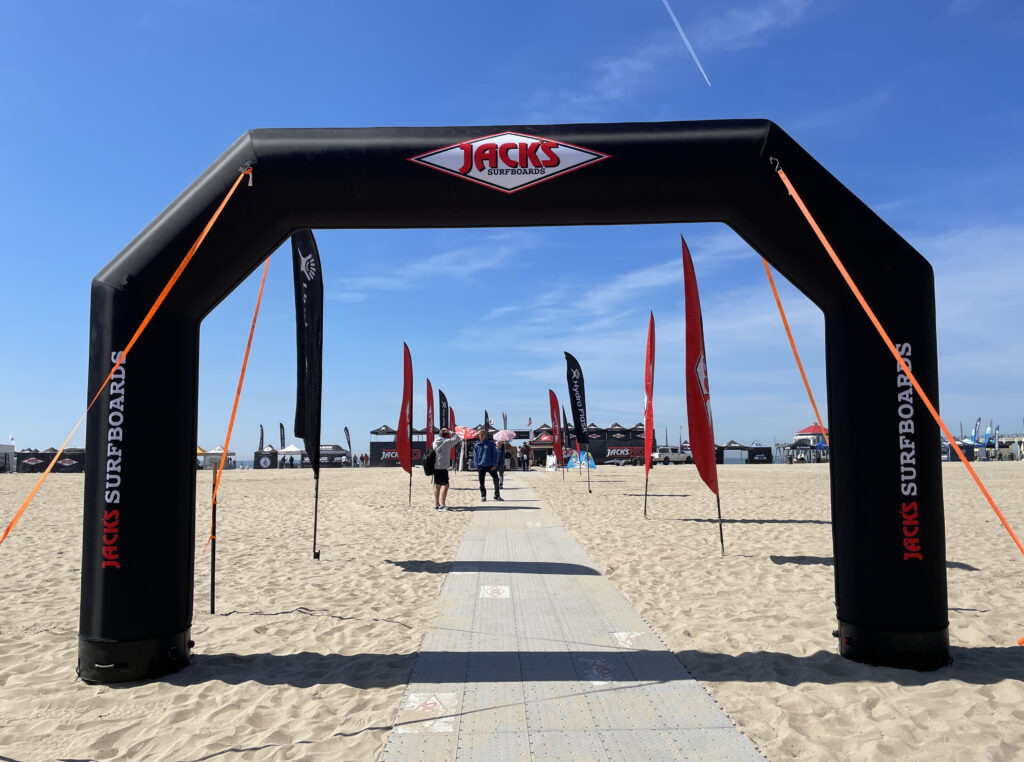 Jack's Surfboards Pro at the Huntington Beach pier. Photo by SES. 