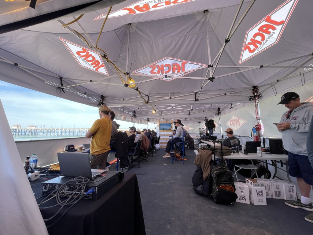 Judges at the Jack's Surfboards Pro. Photo by SES. 