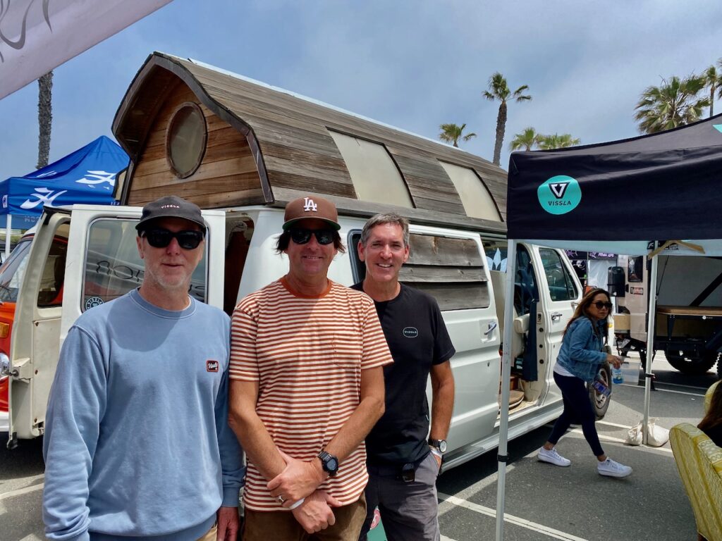Vissla's Rob McCarty, Bobby Lockhart and Rich Sanders - Photo by SES