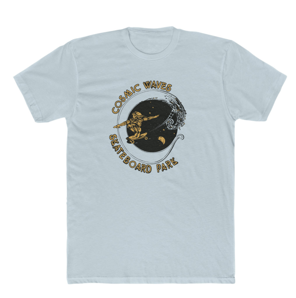 Cosmic Wave Skatepark tee. Photo courtesy of 45RPM Vintage. 