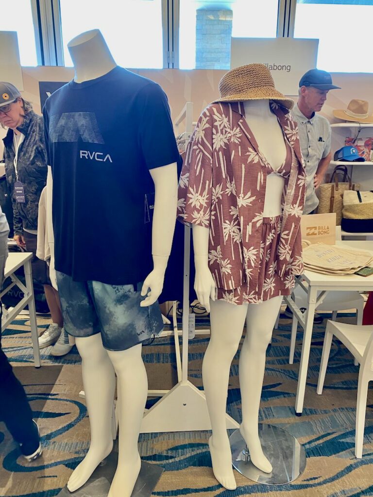 RVCA and Billabong exhibited at the show. Photo by SES.