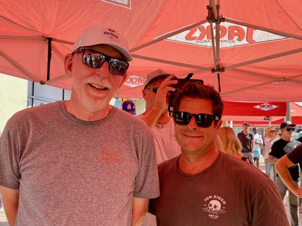 Dave Nash and Pete Censoplano of Sun Diego. Photo by SES.