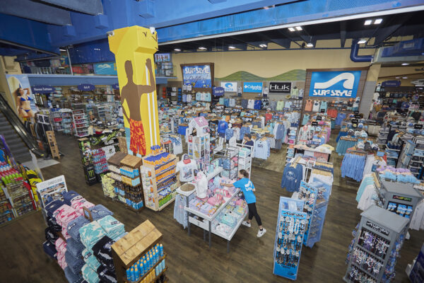 Y7A6799 copy Surf Style's first megastore opened in Clearwater Beach, Florida. Photo courtesy of Surf Style