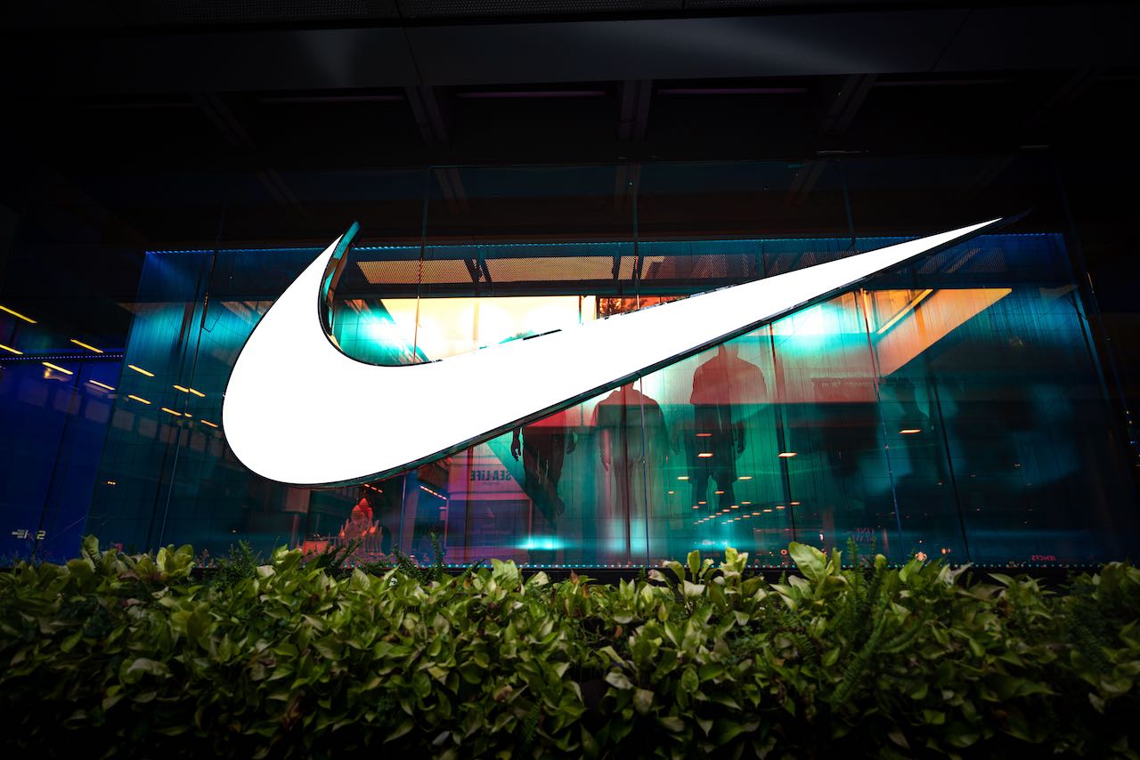 Bangkok / Thailand June 2020 : Nike is opening the new shop that located at Siam Center shopping mall. The new shop is reprensenred as the Biggest flagship store in ASEAN region.