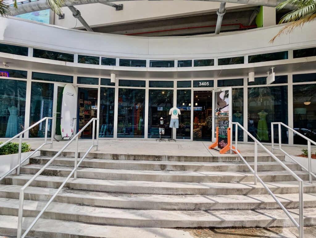 The street view of Island Water Sports, Pompano Beach, Florida.